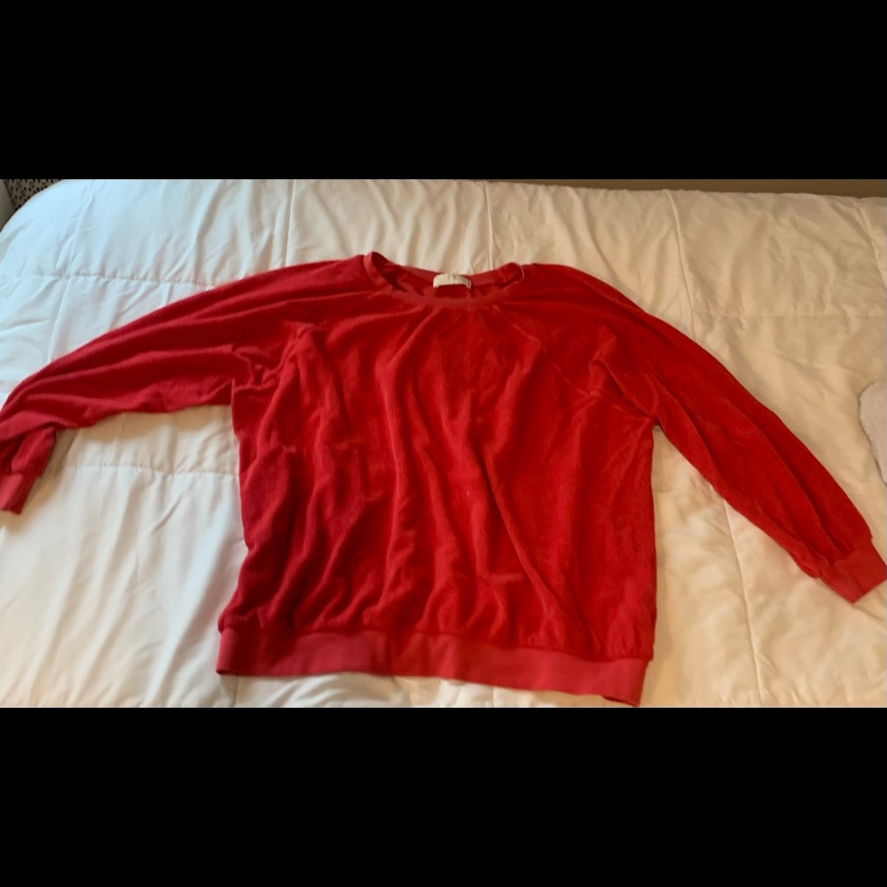 Kondi oversized terry top